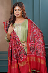 Single Ikat Dupatta