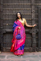 Single Ikat Patola Saree