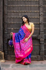 Single Ikat Patola Saree